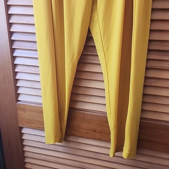 Yellow Belted Joggers - Picture 2 of 5